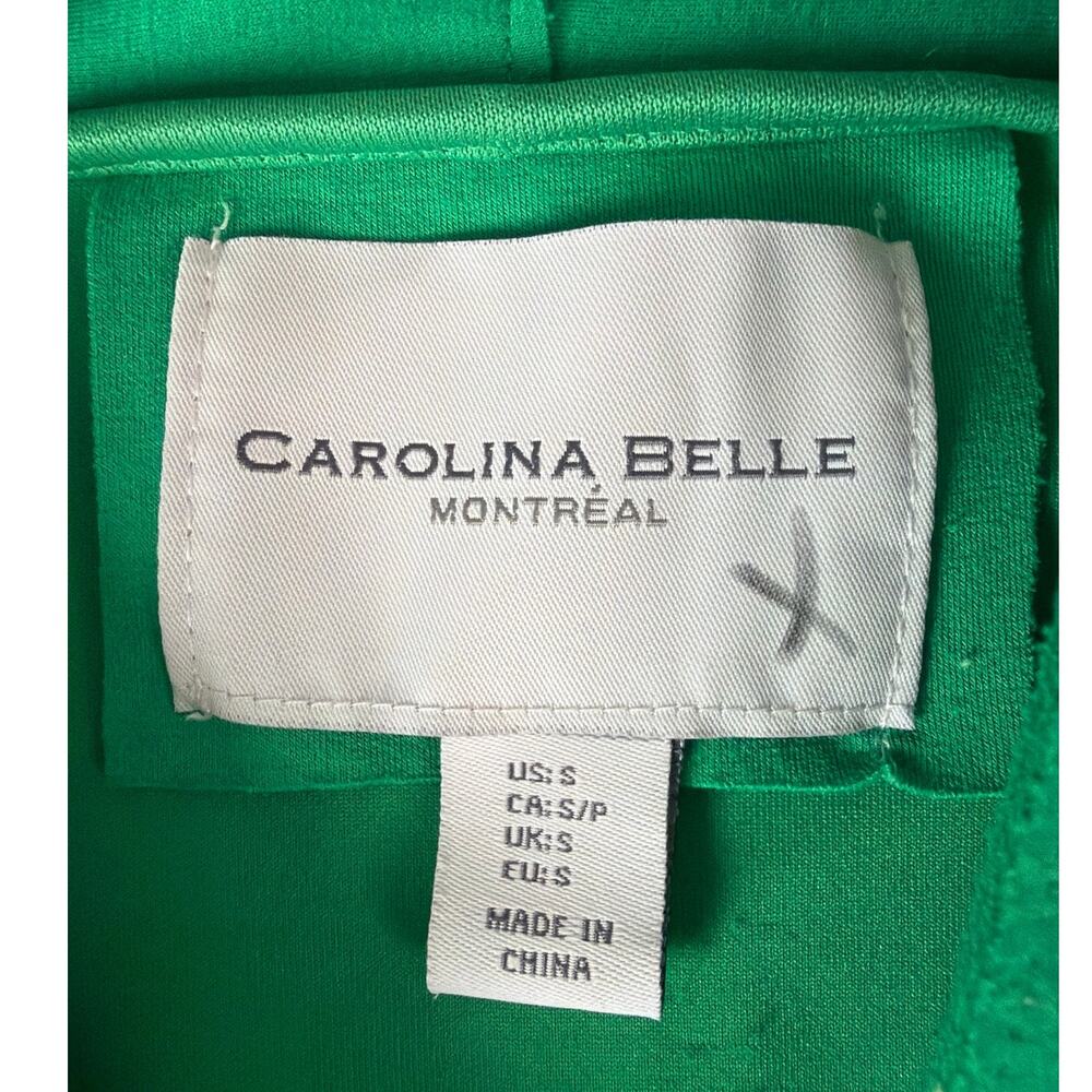 Carolina Belle Montreal Long Sleeve Snap Front Cardigan Jacket Ponte Knit Small - Picture 3 of 8